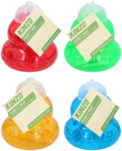 [871125230611] KINZO Insect Trap Hanging Assorted Colours