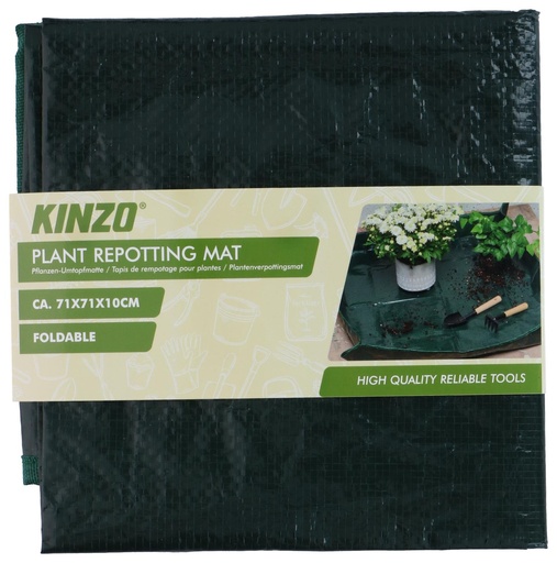 [871125227049] KINZO Plant Repotting Mat 71x71cm Foldable