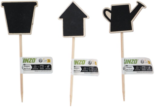 [871125227046] KINZO Chalkboard Plant Marker