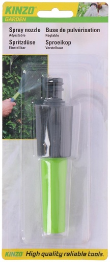 [871125212148] KINZO Spray Nozzle Adjustable D3.5x14cm