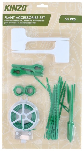 [871125226118] KINZO Plant Accessories Kit for Garden Care