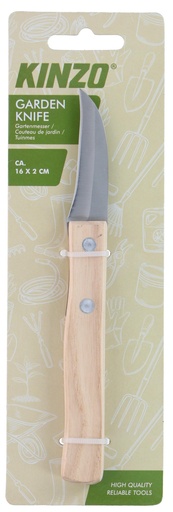 [871125244089] KINZO Garden Pruning Knife 16cm
