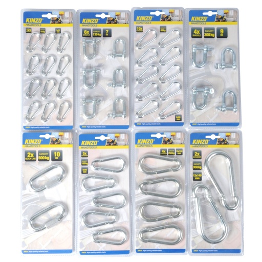 [871125222768] KINZO Quick Link Carabiner Hook