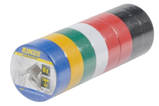 [871125279534] KINZO Insulating Tape 18mm x 5m