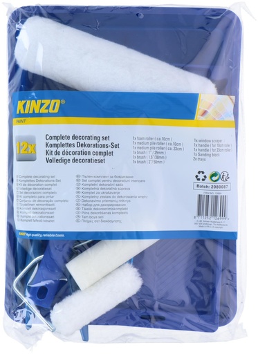 [871125212699] KINZO Complete Paint Set