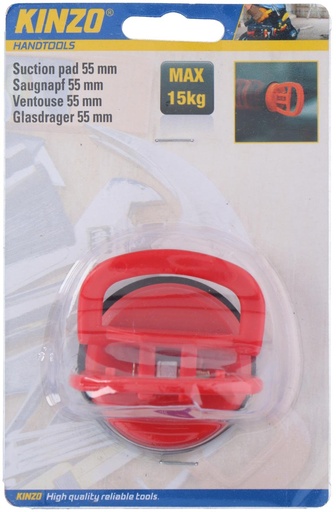 [871125206822] KINZO Suction Pad 7.5x5.5 Max 15KG