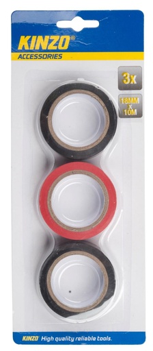 [871125279532] KINZO Insulation Tape 18mm x 10m