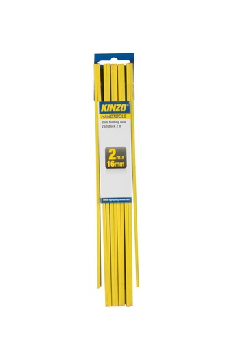 [871125279442] KINZO Folding Ruler 2 Meter