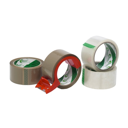 [871125296264] KINZO Tape With Dispenser 48mm x 50m 40mic