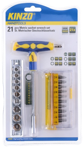 [871125271914] KINZO Socket Wrench Metric