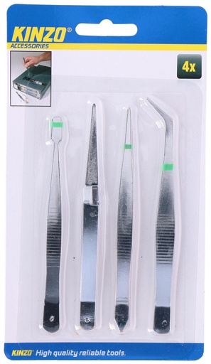 [871125279340] KINZO Precision Tweezers for Fine Work