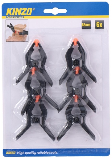 [871125279492] KINZO Glue Clamp 65mm
