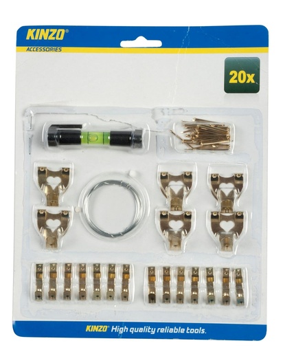 [871125279744] KINZO Picture Hanging Kit