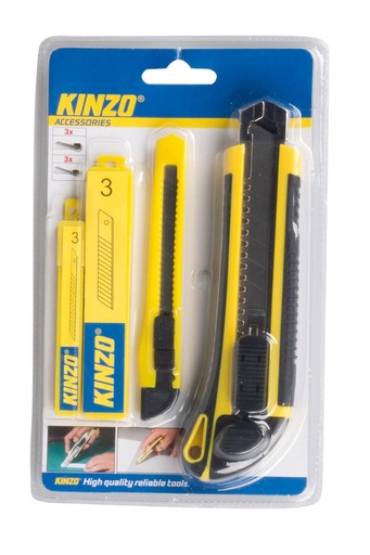 [871125279384] KINZO Hobby Knife With Spare Blades