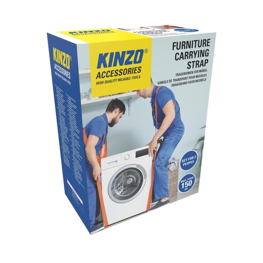 [871125247297] KINZO Furniture Mover Carrying Strap 280cm