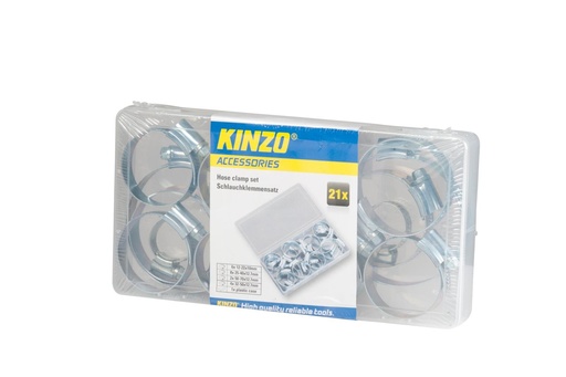[871125272052] KINZO Hose Clamp Assortment