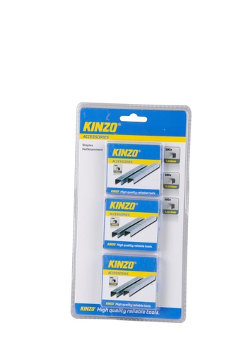 [871125272181] KINZO Staples 1.2x8/10/12mm