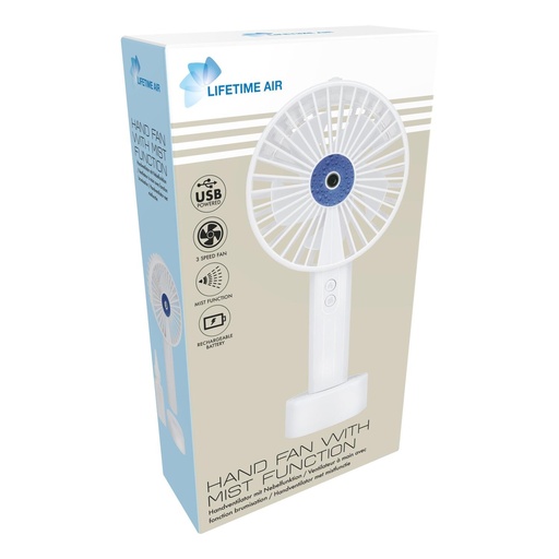 [871125246590] LIFETIME Portable Fan Spray 1200mAh