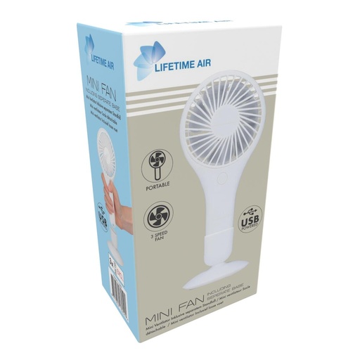[871125250357] LIFETIME Portable Fan B/O