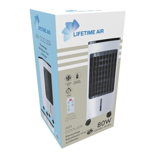 [871125250382] LIFETIME Air Cooler 230V 80W 4L