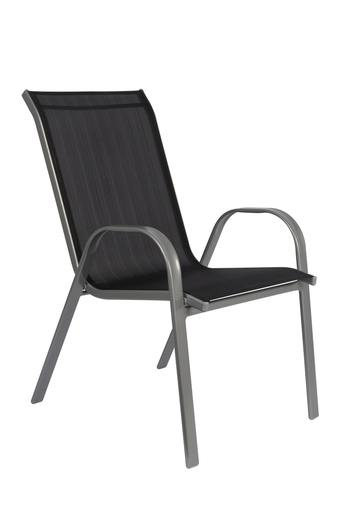 [871125279427] LIFETIME Cairo Garden Chair Black