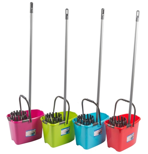 [871125285649] LIFETIME Cleaning Set with Bucket and Mop 10L