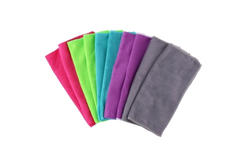 [871125212306] LIFETIME Microfiber Cloth 30x30cm 200gsm Multi