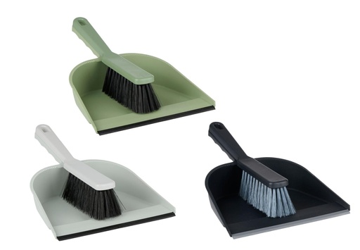 [871125230718] LIFETIME Dustpan and Brush 22cm