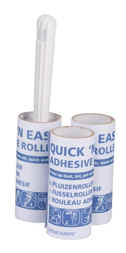 [871125266406] LIFETIME Lint Roller 13x10cm 30 Sheets