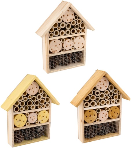 [871125233392] LIFETIME Insect Hotel 25x7x30cm Garden