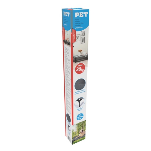 [871125223857] PET COMFORT Elevated Dog Bed 43x55x17cm