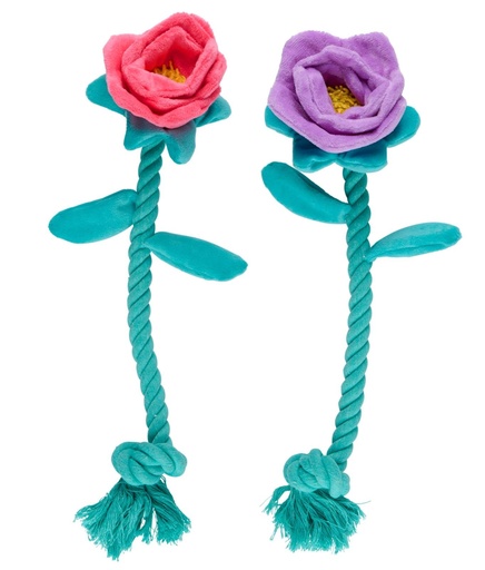 [871125234146] PET TOYS Dog Toy Rope Flower 36cm