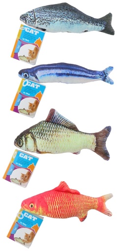 [871125216995] PET TOYS Cat Toy Fish 19cm
