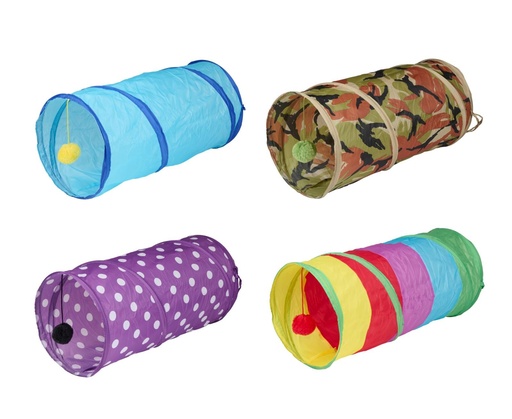 [871125250344] PET TOYS Cat Play Tunnel Ø24x50cm