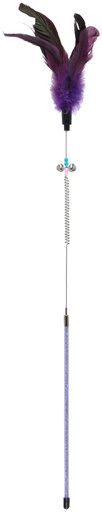 [871125243476] PET TOYS Cat Toy Teaser With Feather