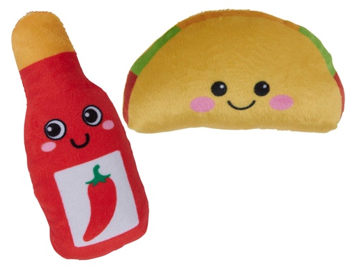 [871125242368] PET TOYS Cat Toy Taco and Hot Sauce