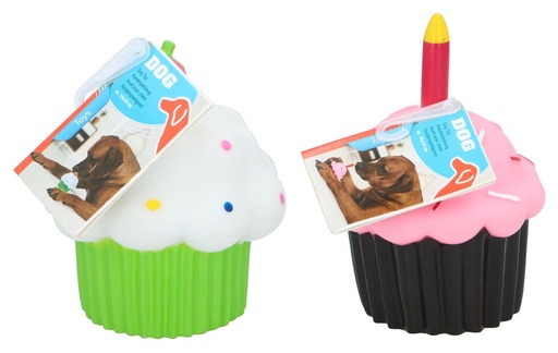 [871125255665] PET TOYS Dog Toy Cupcake
