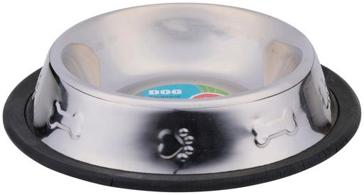 [871125238945] PET TREATMENT Dog Food Bowl Embossed 200ml