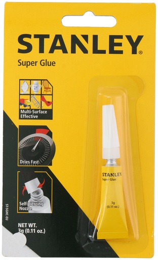 [871125216451] STANLEY Super Glue 3g