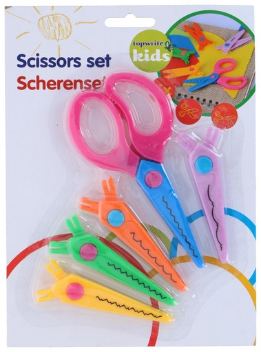 [871125235443] TOPWRITE Children's Pinking Edge Scissors