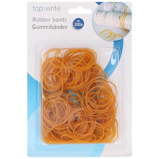 [871125272498] TOPWRITE Natural Elastic Bands