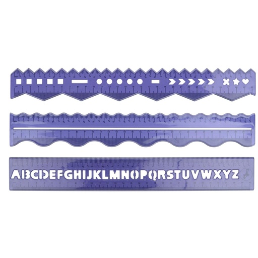 [871125255959] TOPWRITE Creative Ruler Set 30cm