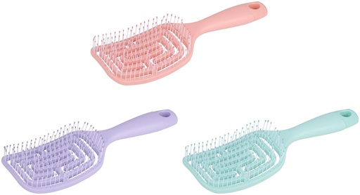 [871125233114] TOUCH OF BEAUTY Detangling Hairbrush Square Design
