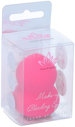 [871125226561] TOUCH OF BEAUTY Make-up Blending Sponge Ø4xh6cm Pink