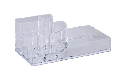 [871125233121] TOUCH OF BEAUTY Cosmetic Organizer Transparent