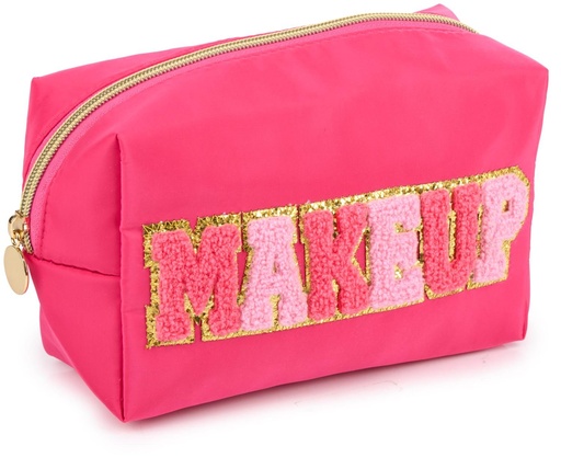 [871125234616] TOUCH OF BEAUTY Cosmetic Bag Makeup Pink 19x8x12.5cm