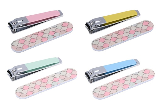 [871125230733] TOUCH OF BEAUTY Manicure Set Nail Clipper and File