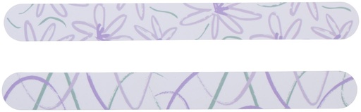 [871125230736] TOUCH OF BEAUTY Nail File 17.8cm Floral Design