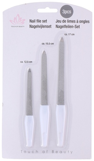 [871125278999] TOUCH OF BEAUTY Nail File 17cm