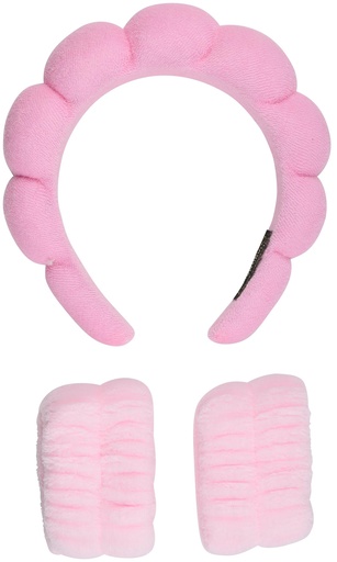 [871125243483] TOUCH OF BEAUTY Headband and Wristband Hair Accessory